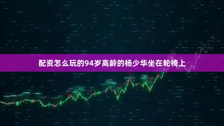 配资怎么玩的94岁高龄的杨少华坐在轮椅上